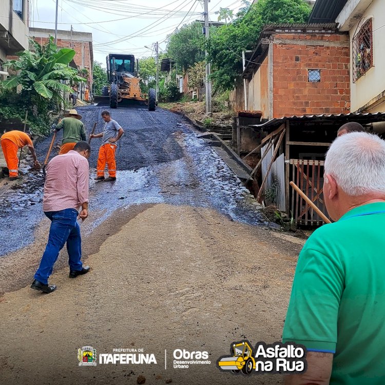 Programa Asfalto na Rua no Surubi