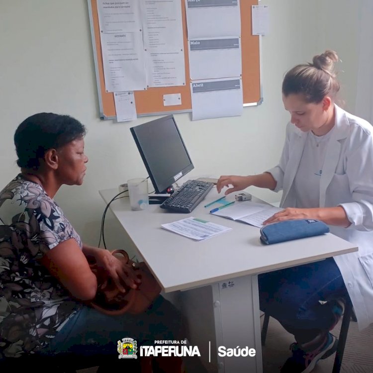 A semana de trabalho da Secretaria de Saúde  em Itaperuna