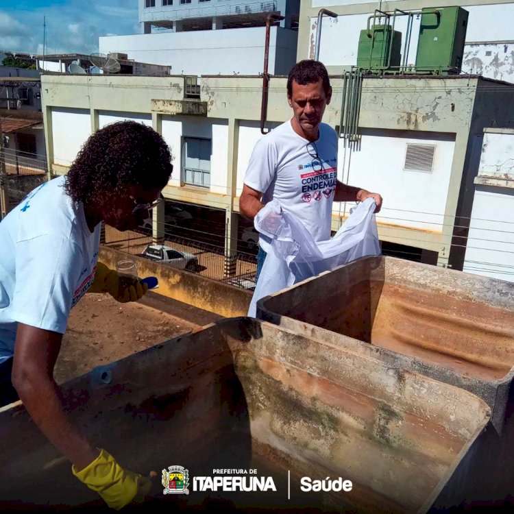 A semana de trabalho da Secretaria de Saúde  em Itaperuna