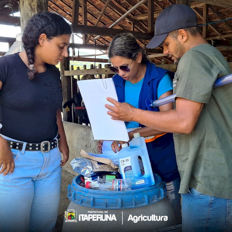 Começa mais uma etapa do Programa de inseminação artificial para gado de leite e de corte em Itaperuna.